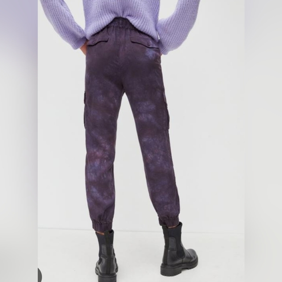 Anthropologie Cloth and Stone Deirdre tiedye pants size M - Picture 3 of 10